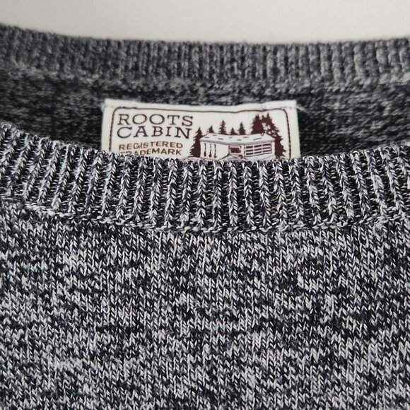 ROOTS | Cabin Sweater Dress. Grey. stretch. Size  XS. - Picture 3 of 5